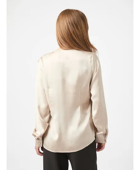 Neo Noir Blouse Petris Heavy Sateen