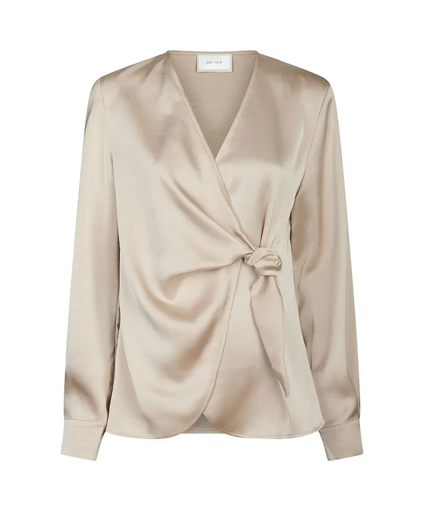 Neo Noir Blouse Petris Heavy Sateen
