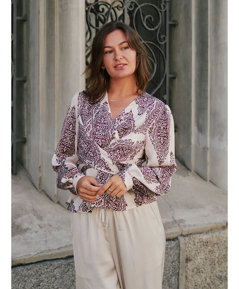 Neo Noir Blouse Rista Paisley
