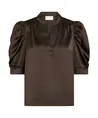 Neo Noir Blouse Roella Heavy Sateen