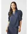 Neo Noir Blouse Roella Heavy Sateen