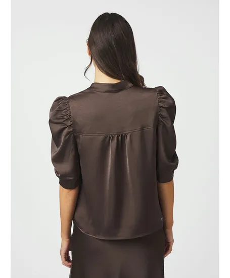Neo Noir Blouse Roella Heavy Sateen