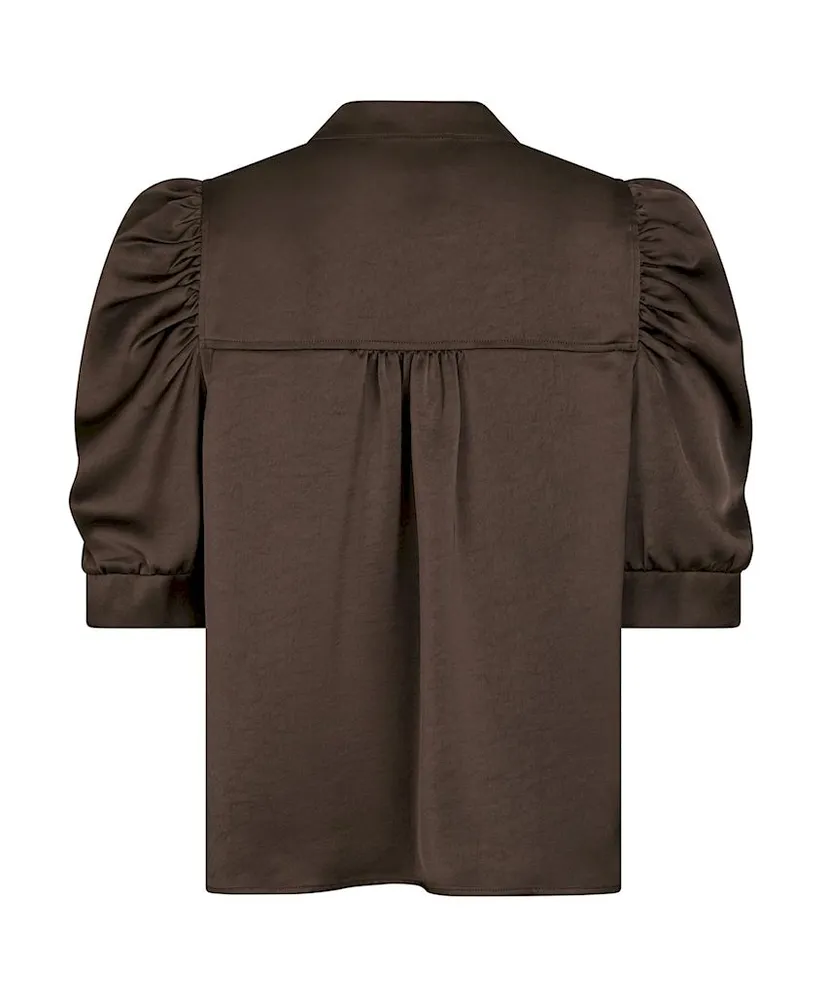 Neo Noir Blouse Roella Heavy Sateen