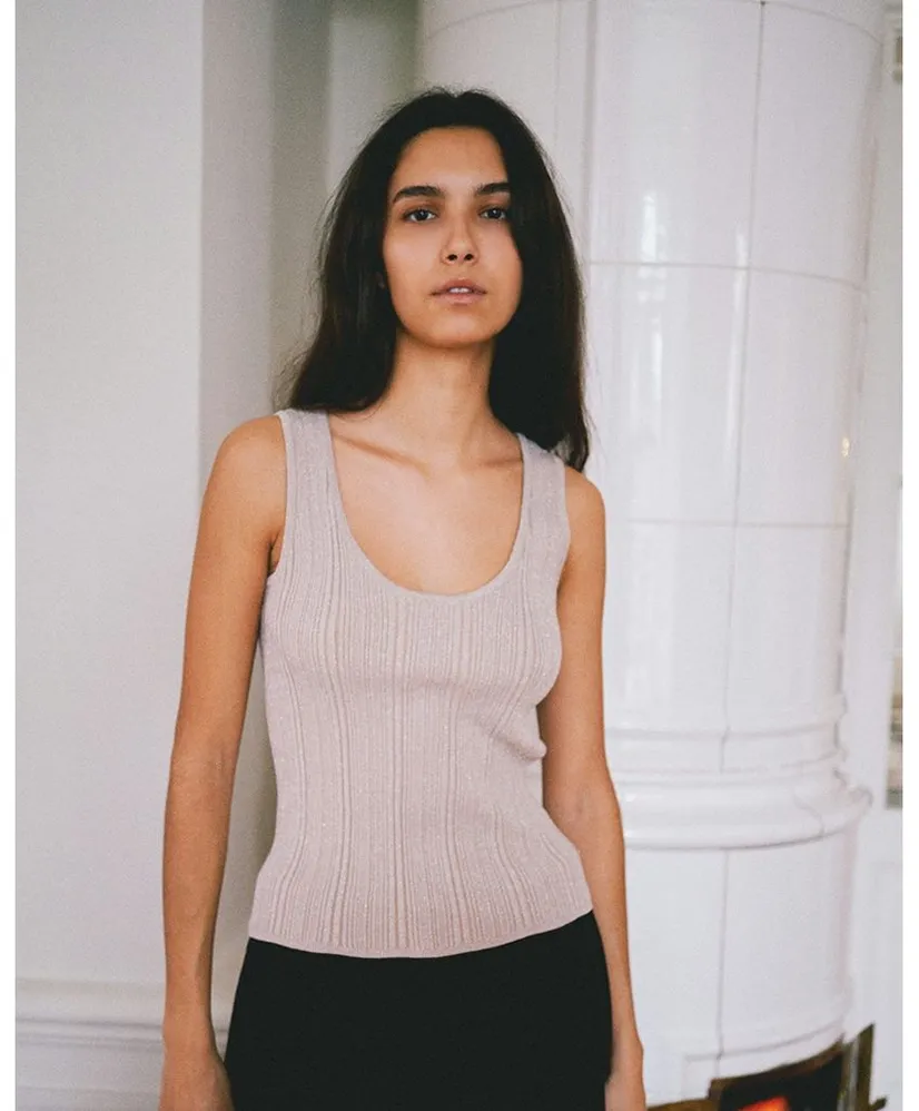 Neo Noir Gebreide Top Ollie