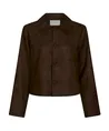 Neo Noir Jacket Nilo Faux Suede