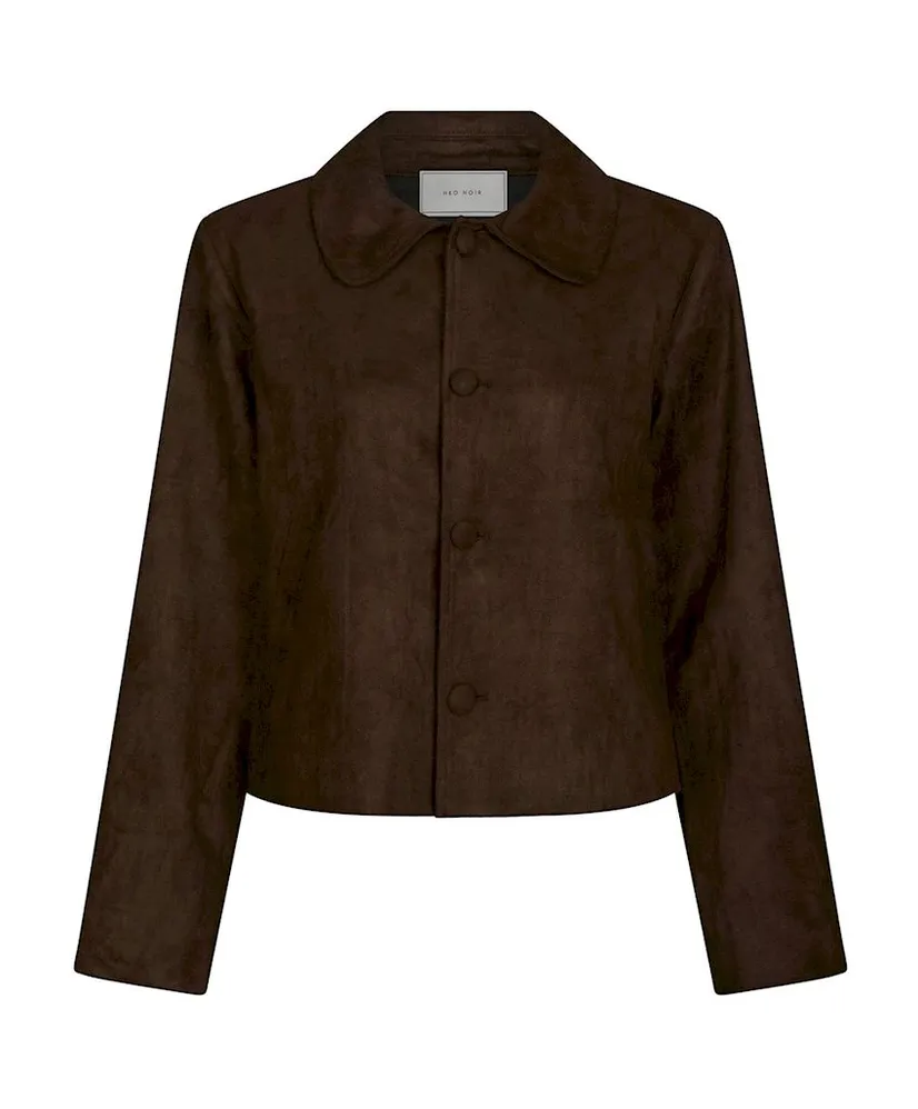 Neo Noir Jacket Nilo Faux Suede