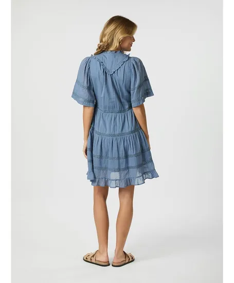 Neo Noir Jurk Milene