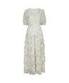 Neo Noir Maxi Jurk Noorie Flower