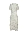 Neo Noir Maxi Jurk Noorie Flower