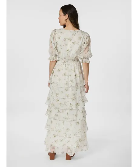 Neo Noir Maxi Jurk Noorie Flower