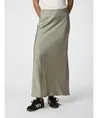 Neo Noir Maxi Rok Vicky Heavy Sateen