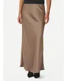Neo Noir Maxi Rok Vicky Heavy Sateen