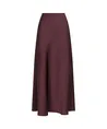 Neo Noir Maxi Rok Vicky Heavy Sateen