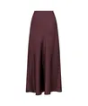 Neo Noir Maxi Rok Vicky Heavy Sateen