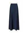 Neo Noir Maxi Rok Vicky Heavy Sateen
