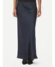 Neo Noir Maxi Rok Vicky Heavy Sateen