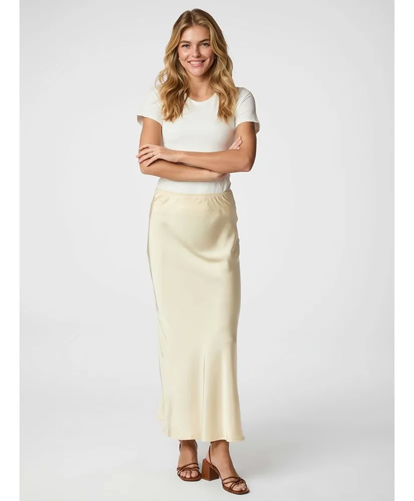 Neo Noir Rok Maxi Vicky Heavy Sateen