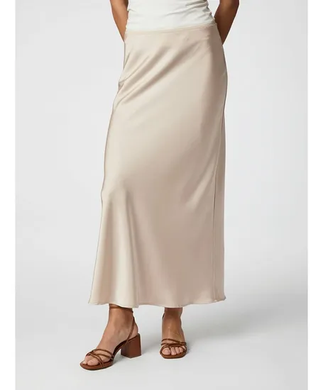 Neo Noir Rok Maxi Vicky Heavy Satin