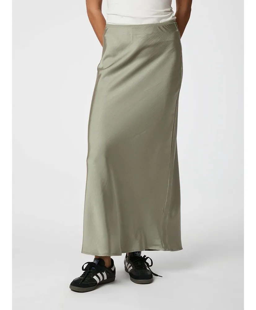 Neo Noir Rok Maxi Vicky Heavy Satin