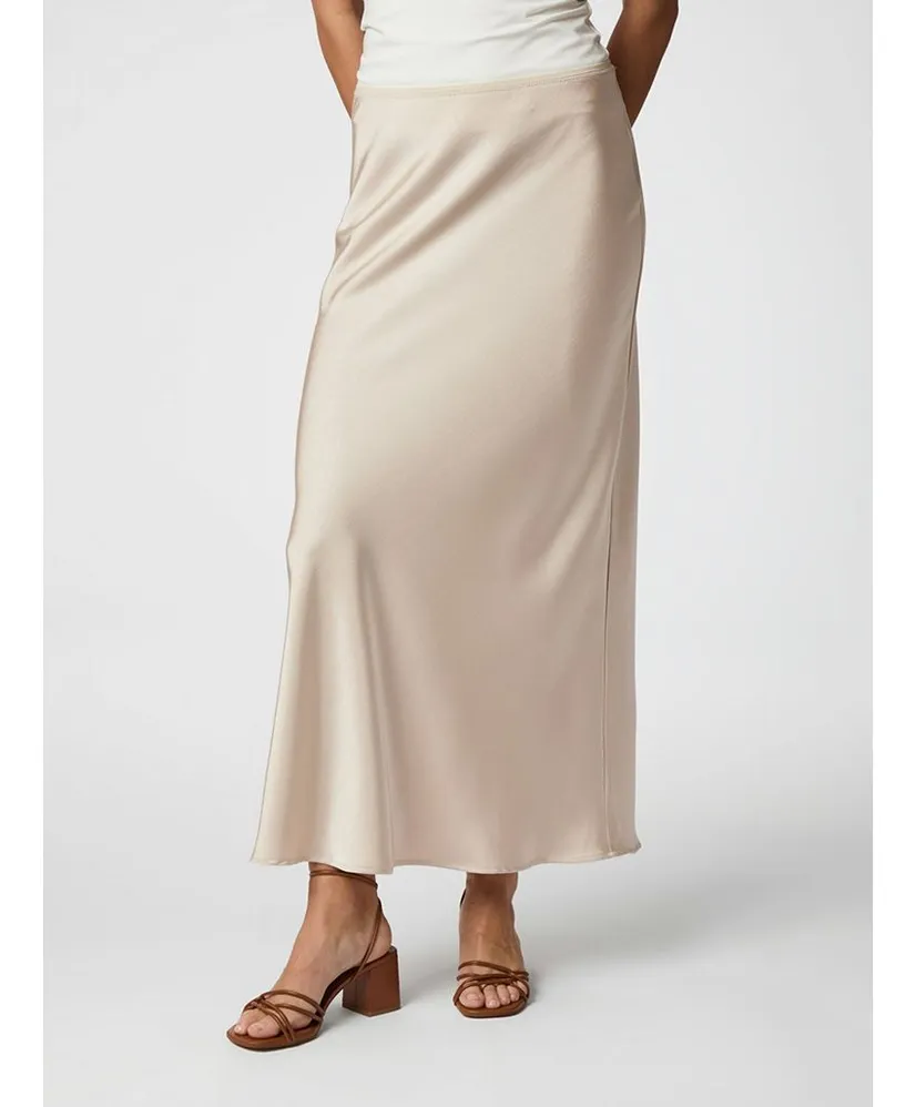 Neo Noir Rok Maxi Vicky Heavy Satin