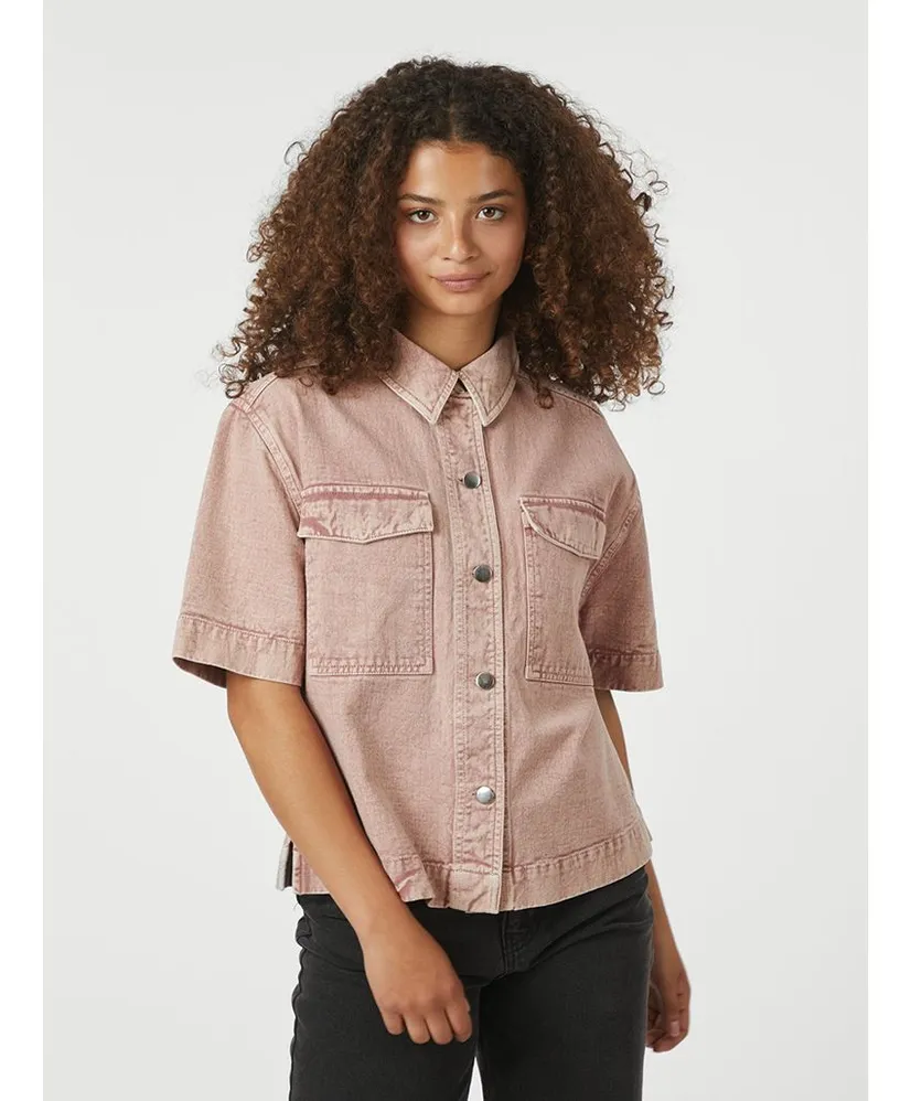 Neo Noir Spijkerblouse Tiki