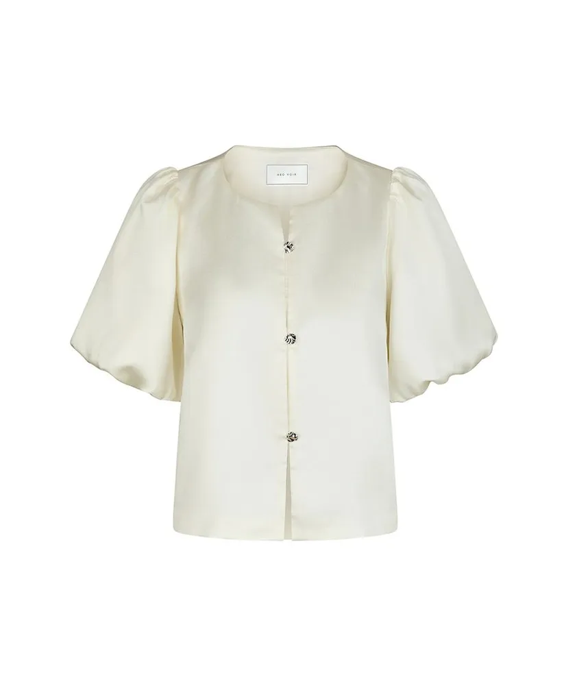 Neo Noir Top Aisa Dull Satin