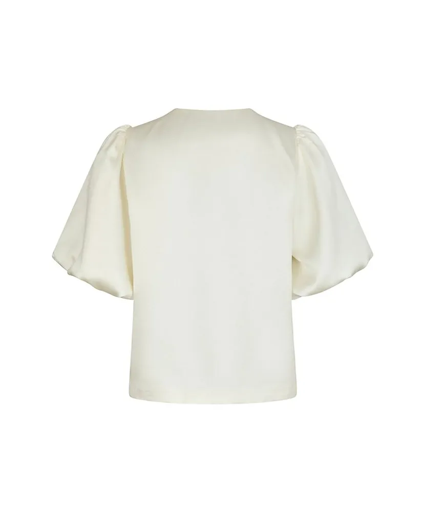 Neo Noir Top Aisa Dull Satin