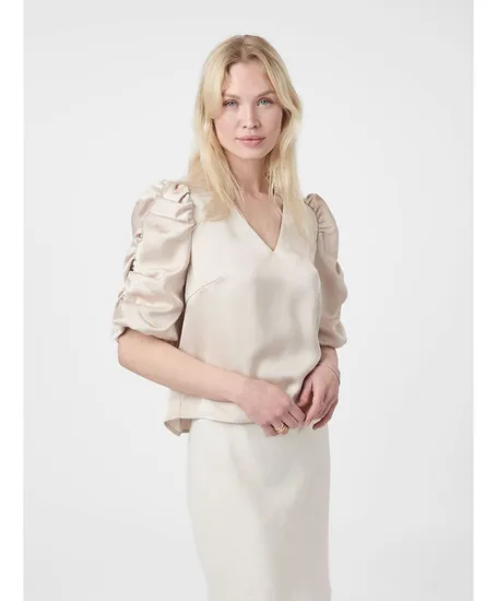 Neo Noir Top Elba Heavy Sateen