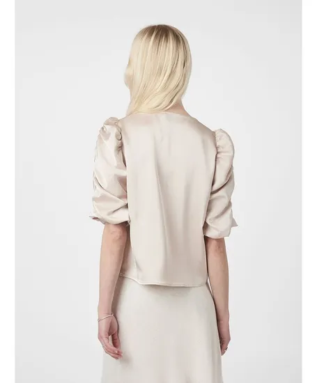Neo Noir Top Elba Heavy Sateen