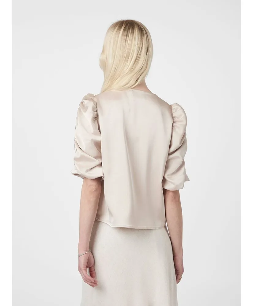 Neo Noir Top Elba Heavy Sateen