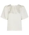 Neo Noir Top Florian Heavy Sateen
