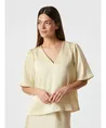Neo Noir Top Largo Heavy Sateen