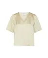 Neo Noir Top Largo Heavy Sateen