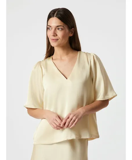 Neo Noir Top Largo Heavy Sateen