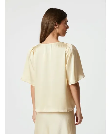 Neo Noir Top Largo Heavy Sateen