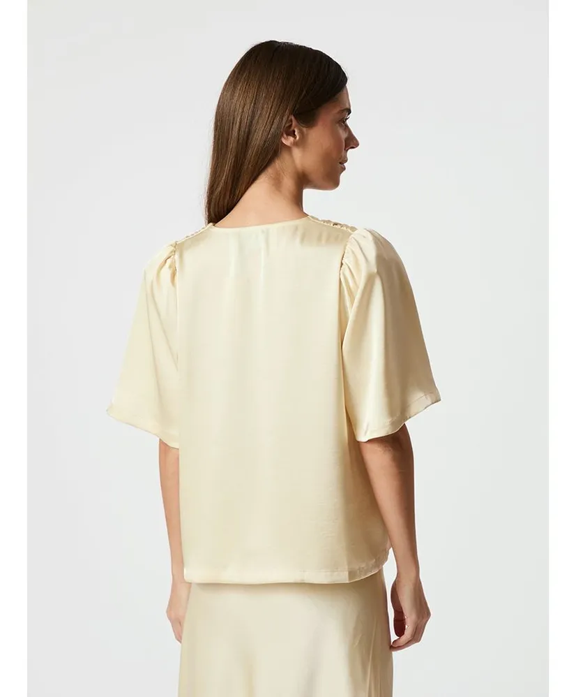 Neo Noir Top Largo Heavy Sateen