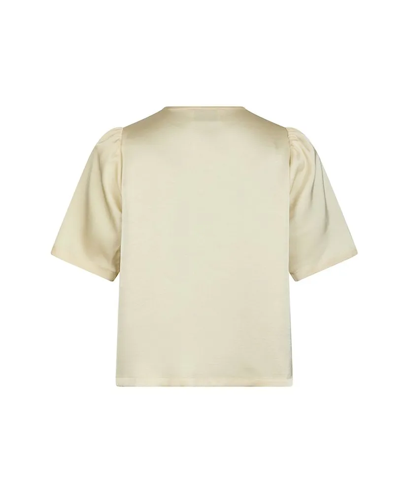 Neo Noir Top Largo Heavy Sateen