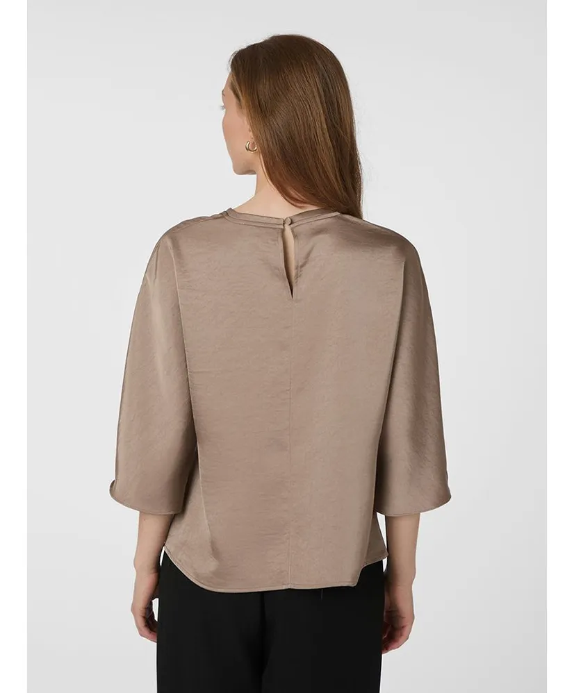 Neo Noir Top Liora Heavy Sateen