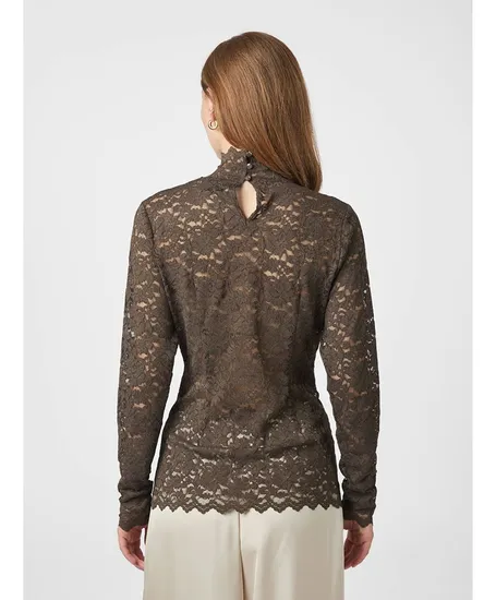 Neo Noir Top Liza Laceflower