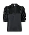 Neo Noir Top Roella Heavy Sateen