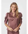 Neo Noir Top Roella Heavy Sateen