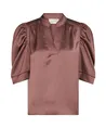 Neo Noir Top Roella Heavy Sateen