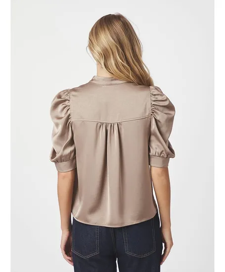 Neo Noir Top Roella Heavy Sateen