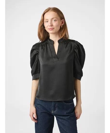 Neo Noir Top Roella Heavy Sateen