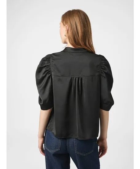 Neo Noir Top Roella Heavy Sateen