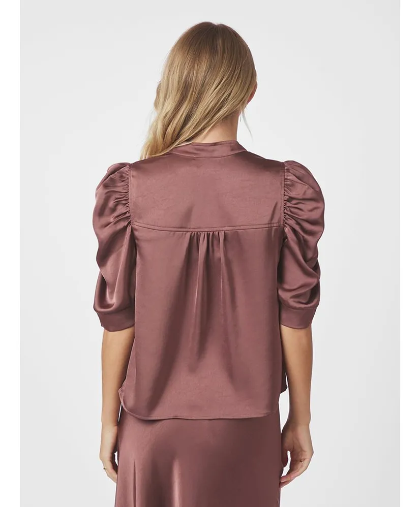Neo Noir Top Roella Heavy Sateen
