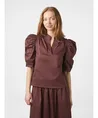 Neo Noir Top Roella Poplin