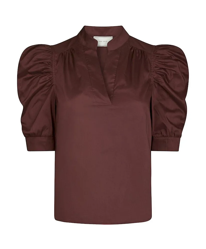 Neo Noir Top Roella Poplin
