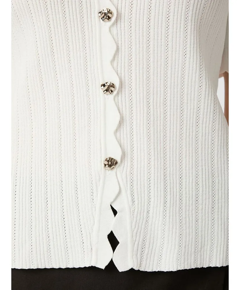 Neo Noir Top Stitch Knit Larifa