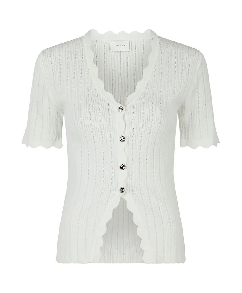Neo Noir Top Stitch Knit Larifa